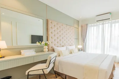 Deluxe Tweepersoonskamer — Keypad Hotel - Nhân Hòa